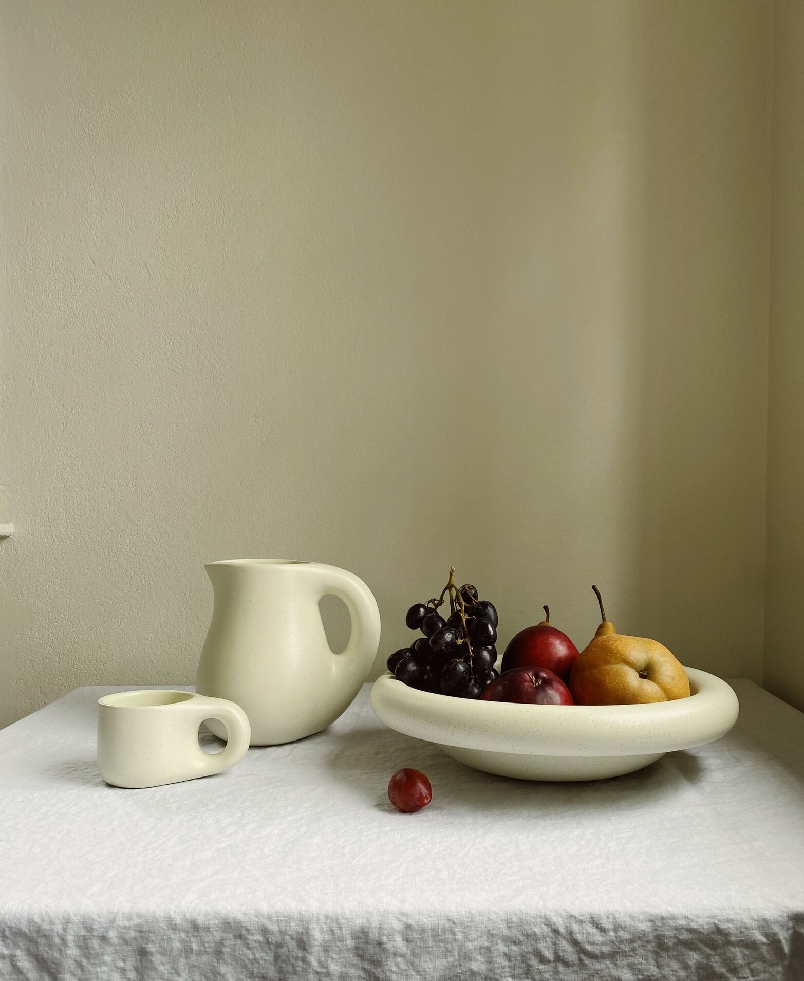 Faye Toogood Dough Pitcher Cream
