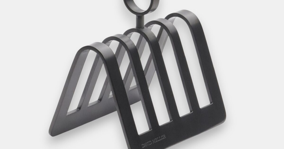Toellner Rack David Mellor Toast Rack — Titanium