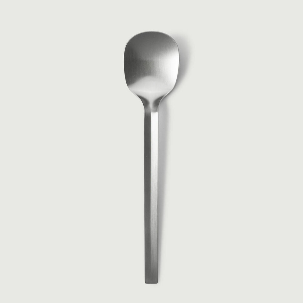 Mono V Table spoon Top Packshot beige Mono V flatware